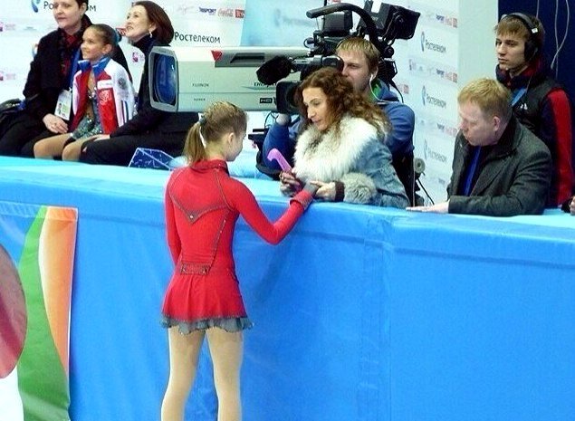 Юлия Липницкая на Чемпионате России-2014