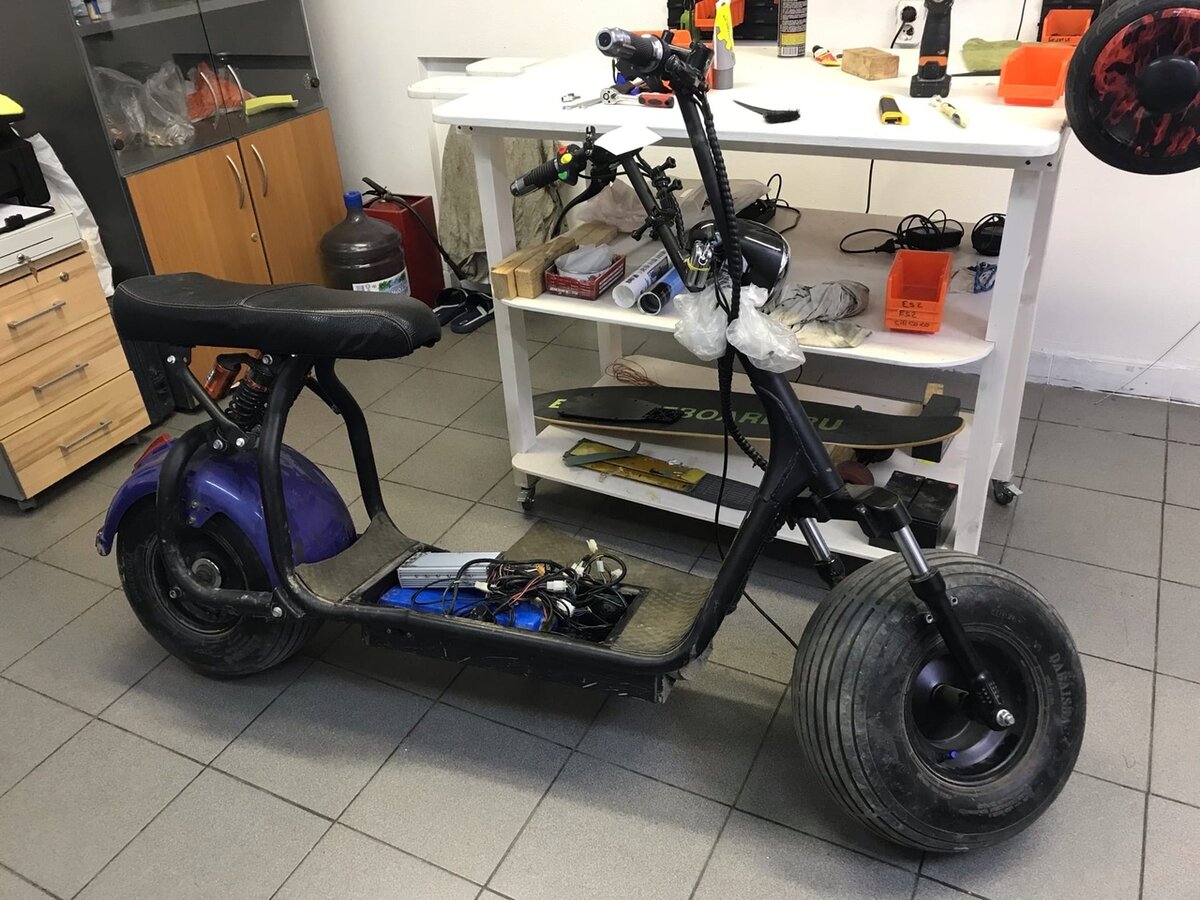 Электроскутер Citycoco (Ситикоко)