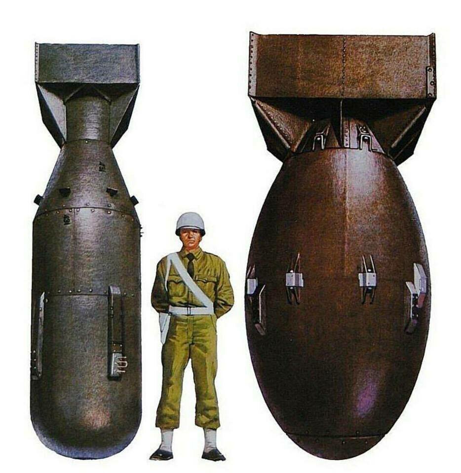 Малыш (слева) и Толстяк (справа)