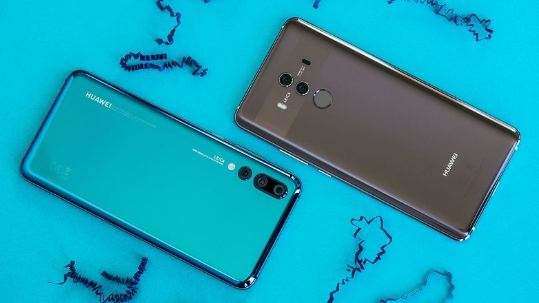 Huawei P20 Pro и Mate 10 Pro 