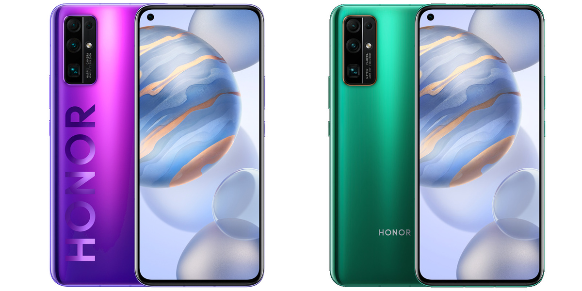 На фото - Honor 30