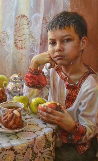 Продолжение повести "Вторая учительница"// Илл.: Художник Евгений Цыбулин (фрагмент картины)