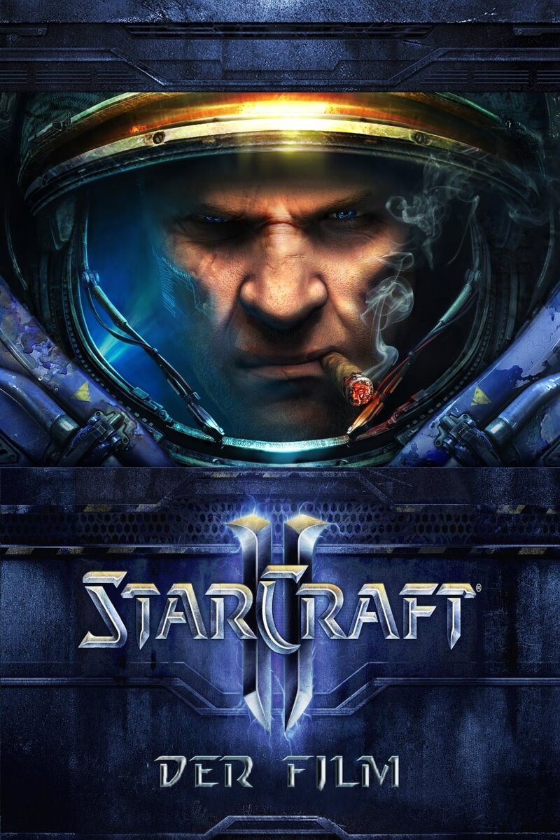 Заставка из игры starcraft 2.