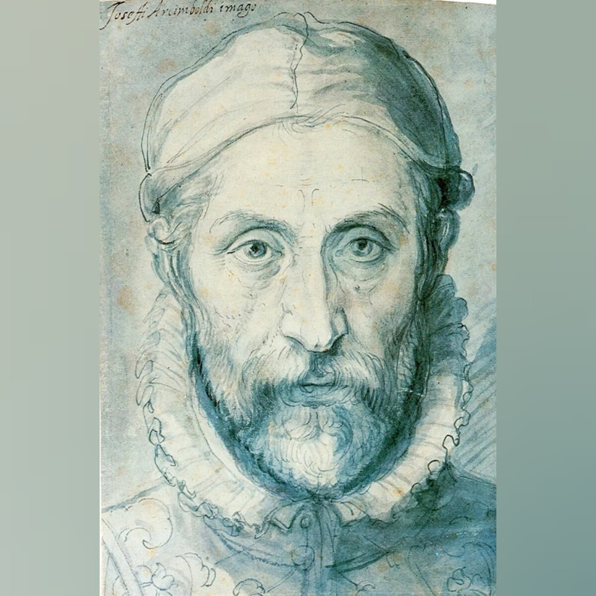 Джузеппе Арчимбольдо. Автопортрет.   