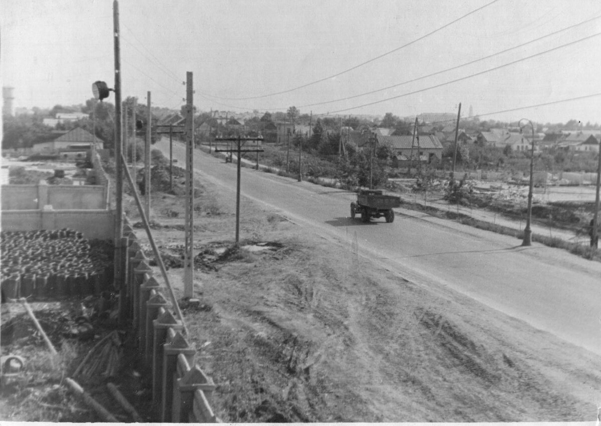 Улица Колхозная. Фотография 1958 года.