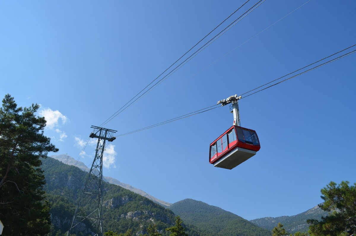 Тахталы Телеферик... Фото автора