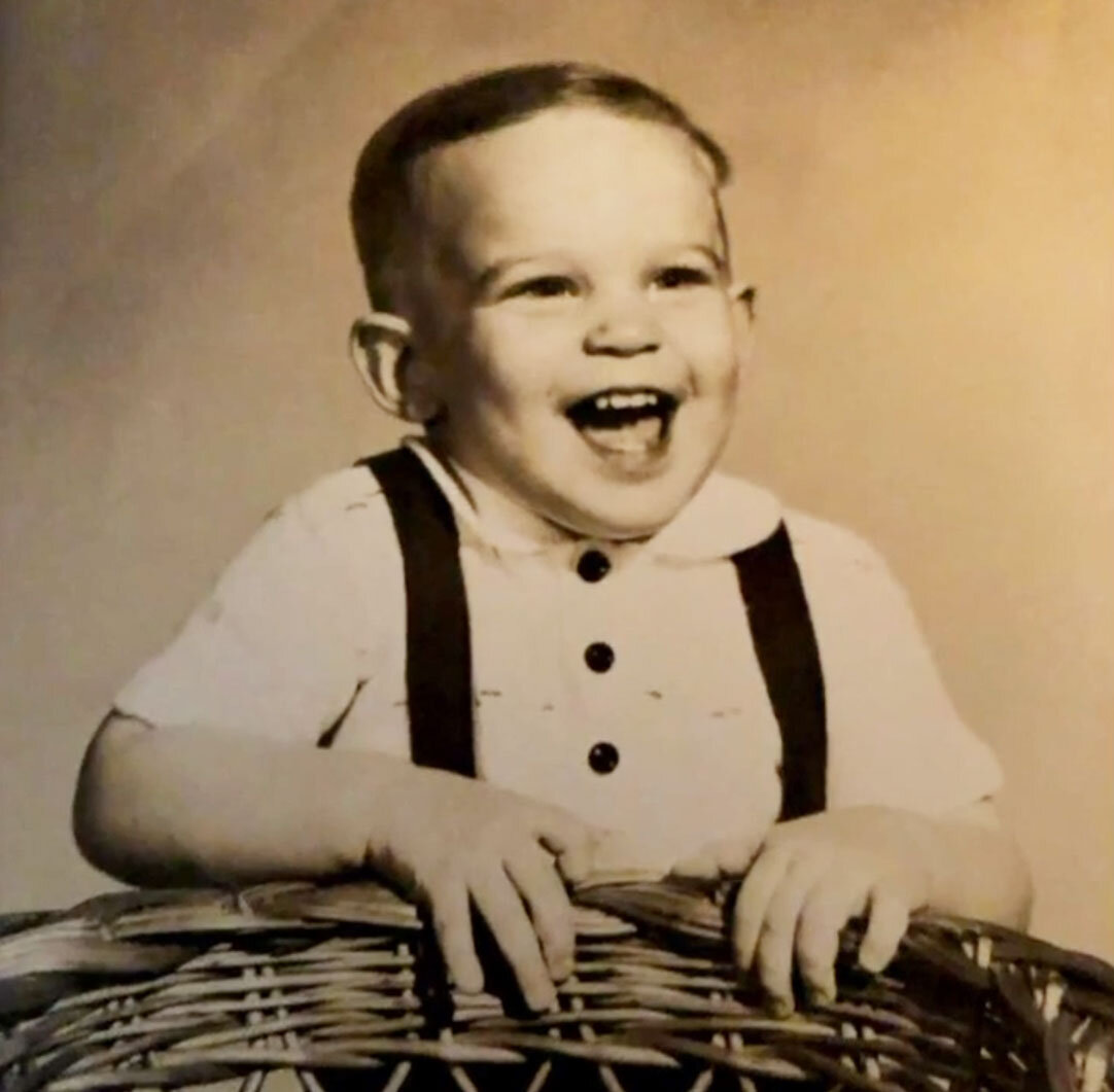 Алан Найман в детстве 