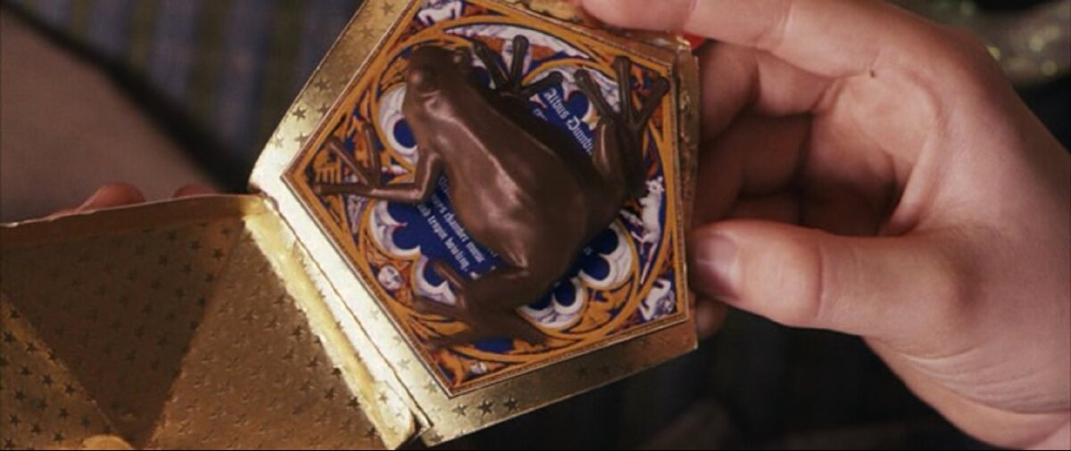 Как выглядит лягушка в фильме. Кадр из фильма Гарри Поттер и философский камень