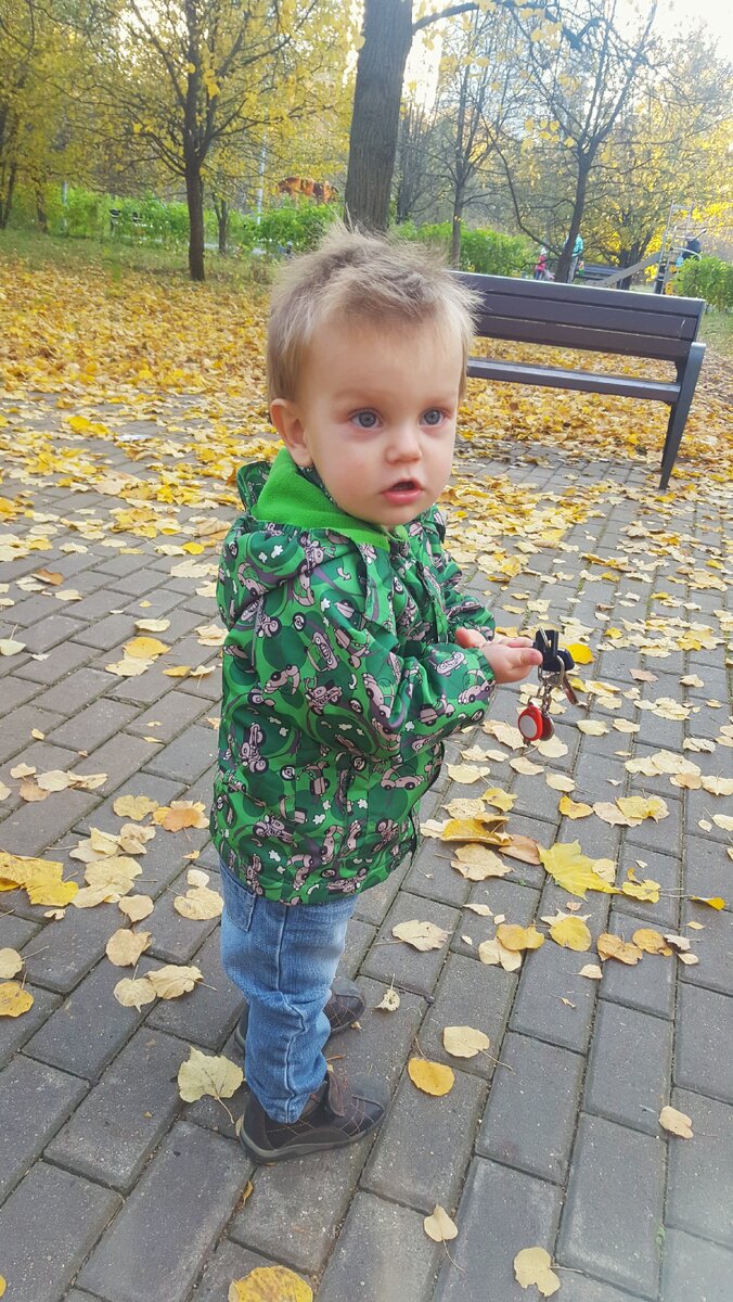 Сыну полтора года