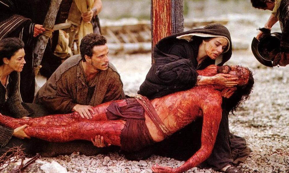 Кадр из фильма "Страсти Христовы", 2004 г.
