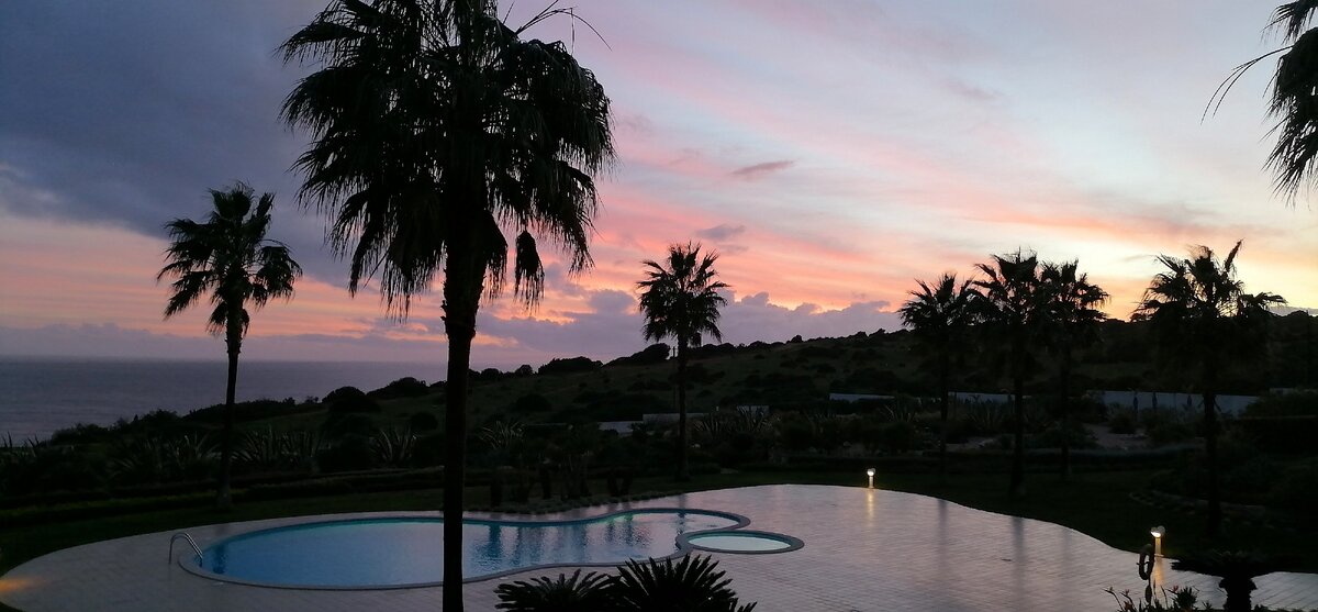 Фото сделано мной. По традиции закат