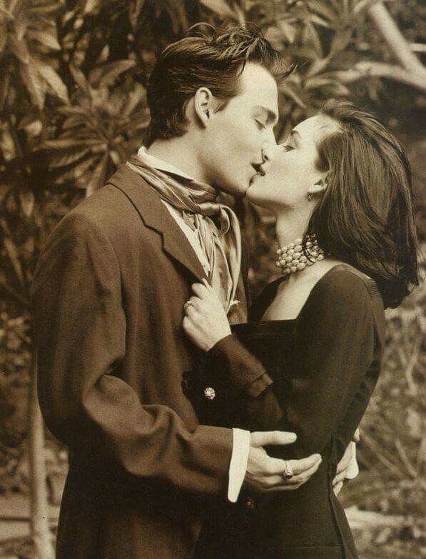 Джонни Депп и Вайнона Райдер