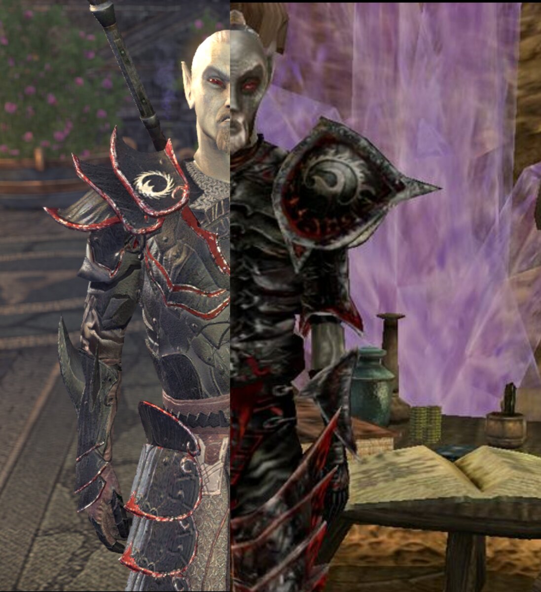 "До и после" - 15 персонажей The Elder Scrolls, появлявшихся в разных ...
