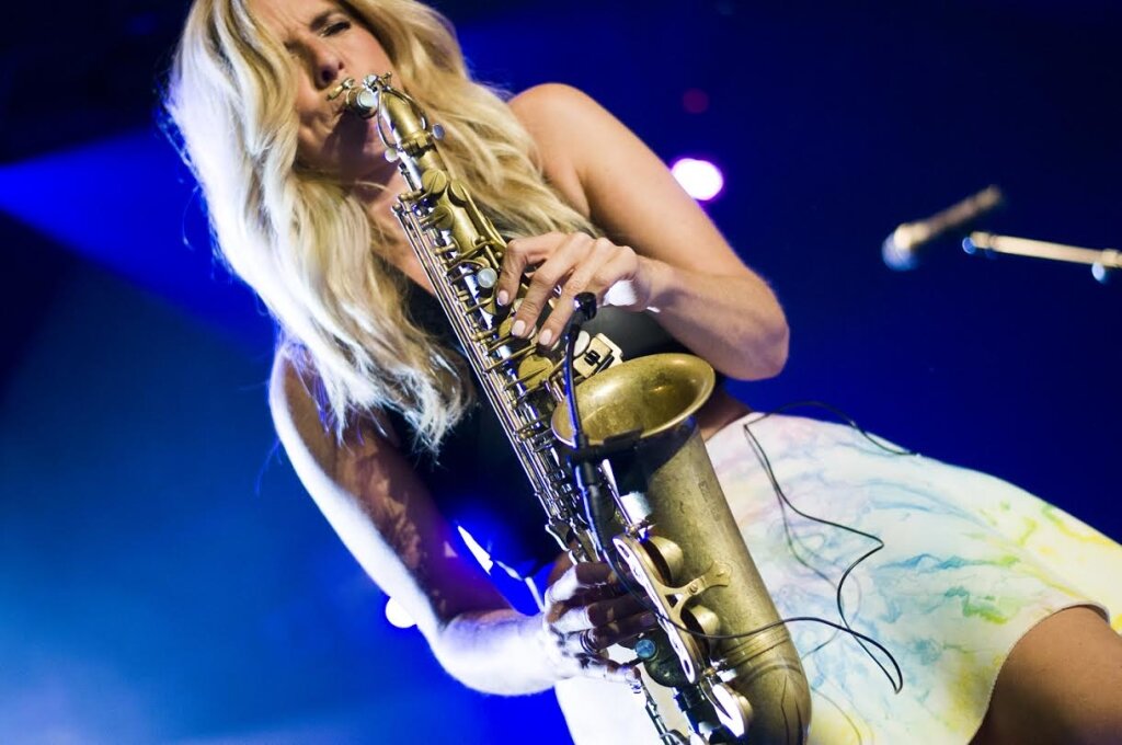 Candy Dulfer.Фото из открытых источников.