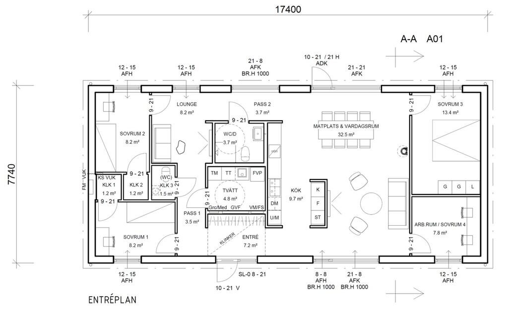 Планировка дома