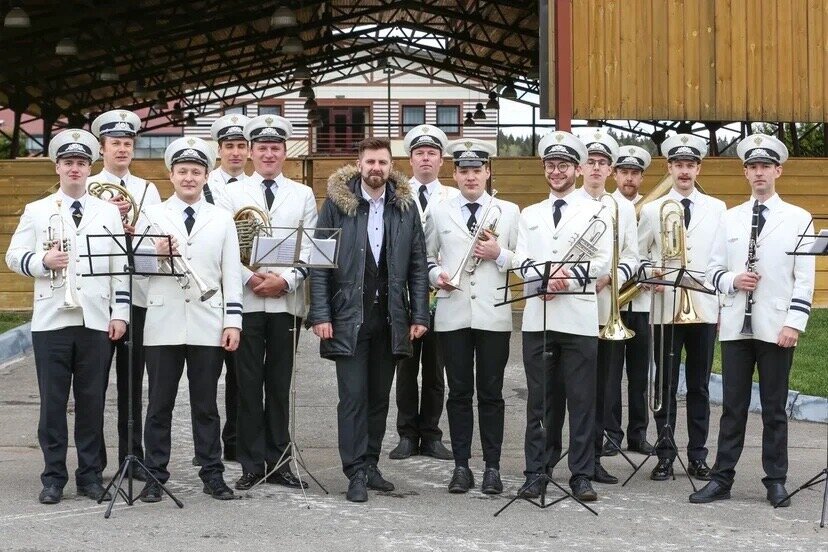 Владимир Яцкевич с духовым оркестром 