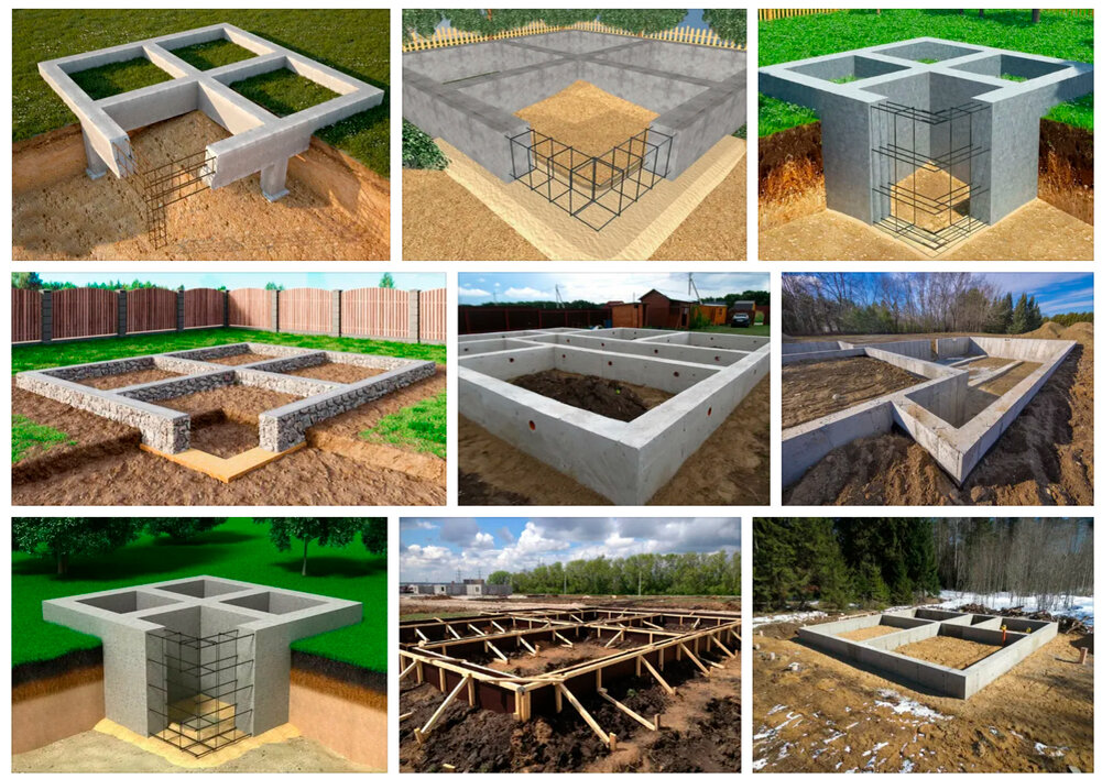 Фундамент для частного дома. Бетонный ленточный монолитный фундамент схема устройства. Монолитный ленточный фундамент 300мм. Фундамент картинка. Фундамент фото.