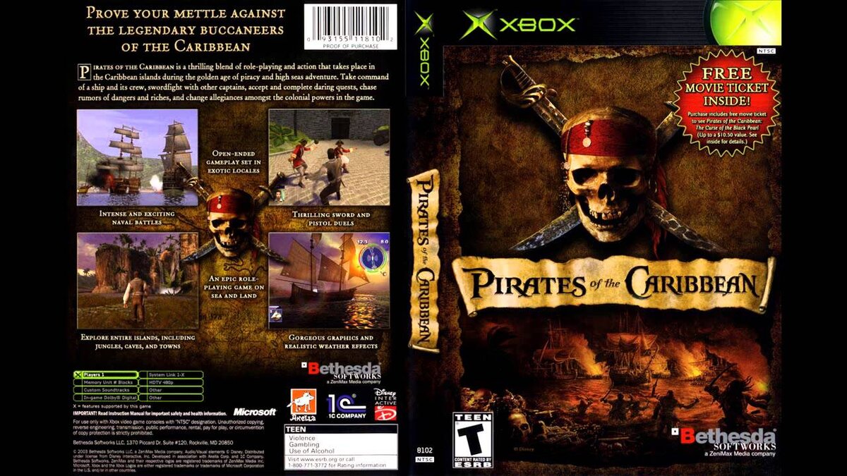 Pirates of the Caribbean, RPG, Akella, 2003