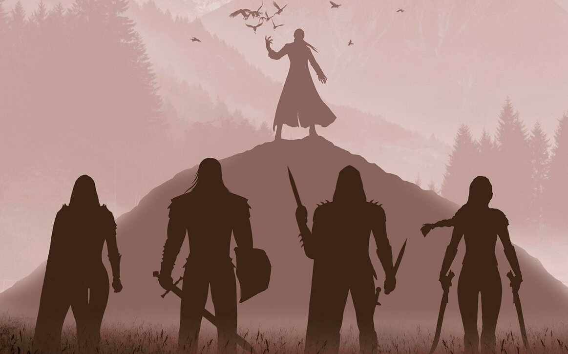 Иллюстрация из первой книги серии.