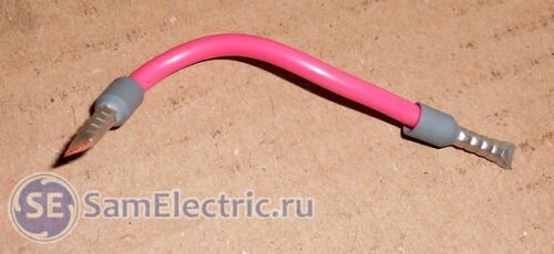 Опрессовка многожильных проводов
