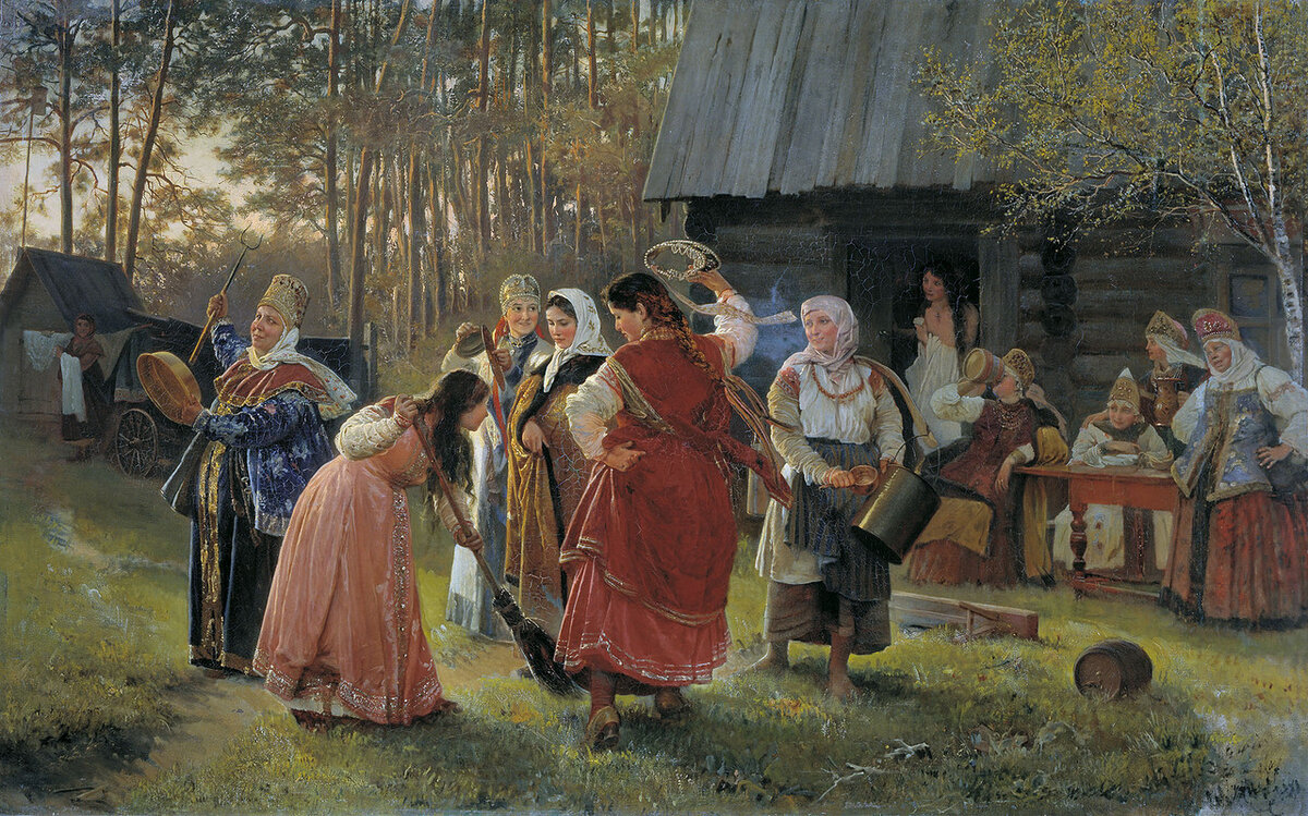 "Девичник", Корзухин А. И., 