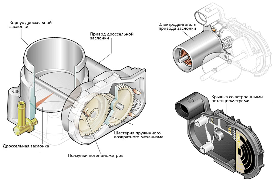 Дроссельная заслонка: типы устройств и особенности их обслуживания