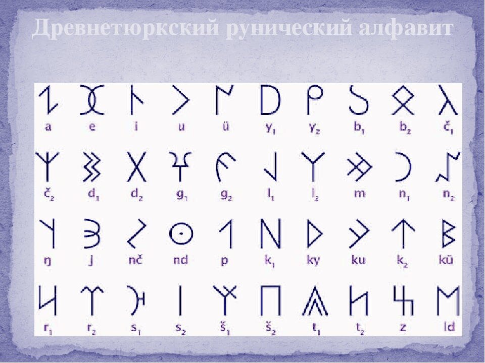 Турецкие руны значение и изображение