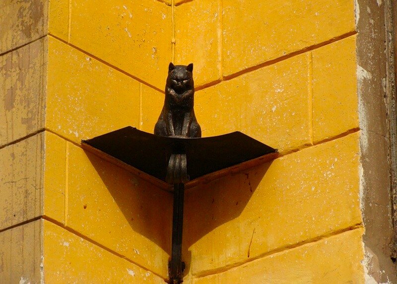 Еще один памятник кошкам!