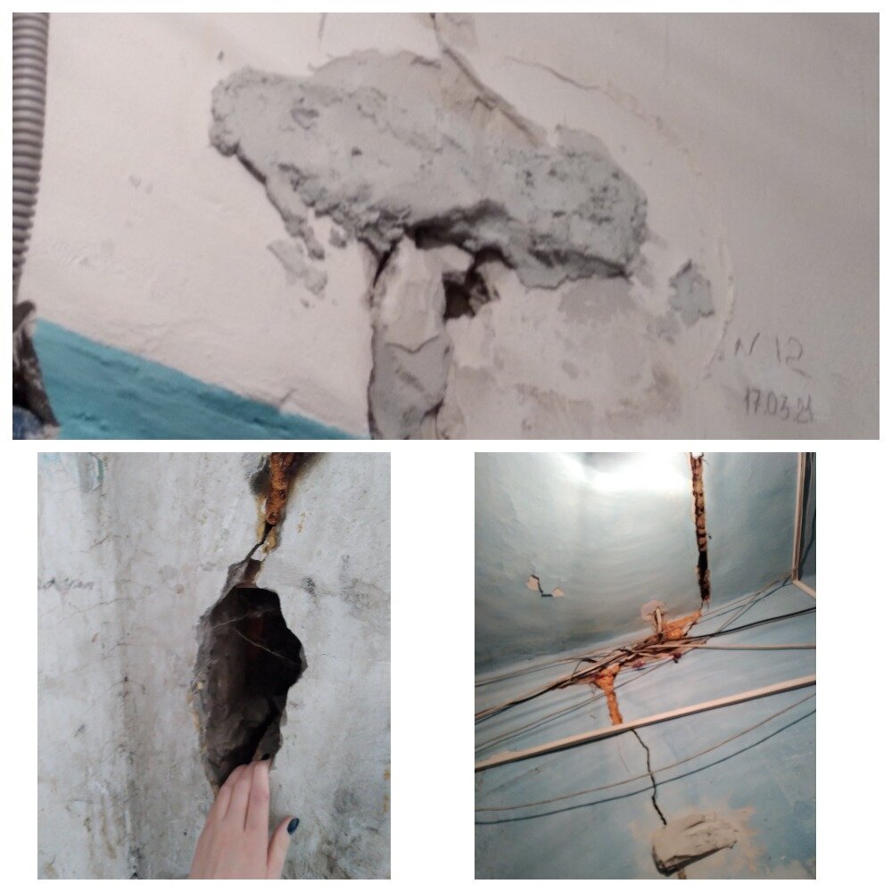 проблемы дома особенно очевидны в подъездах и общих коридорах