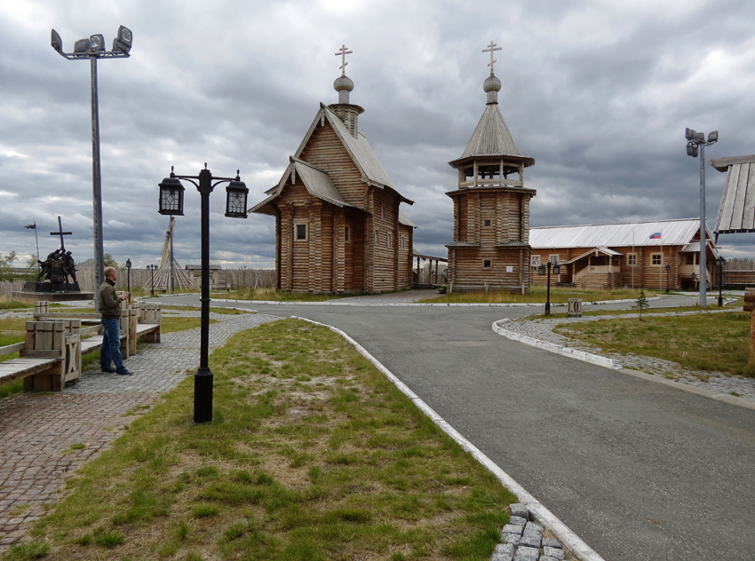 История города салехард. Обдорская крепость в Салехарде. Васильевская Церковь Обдорск.