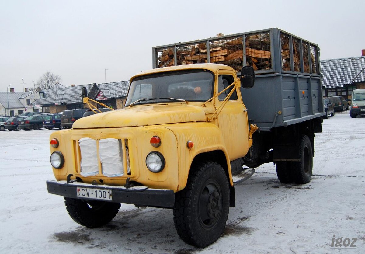 Грузовая машина из СССР с уникальной системой разгрузки. ГАЗ САЗ 3502 |  Советская Эра | Дзен