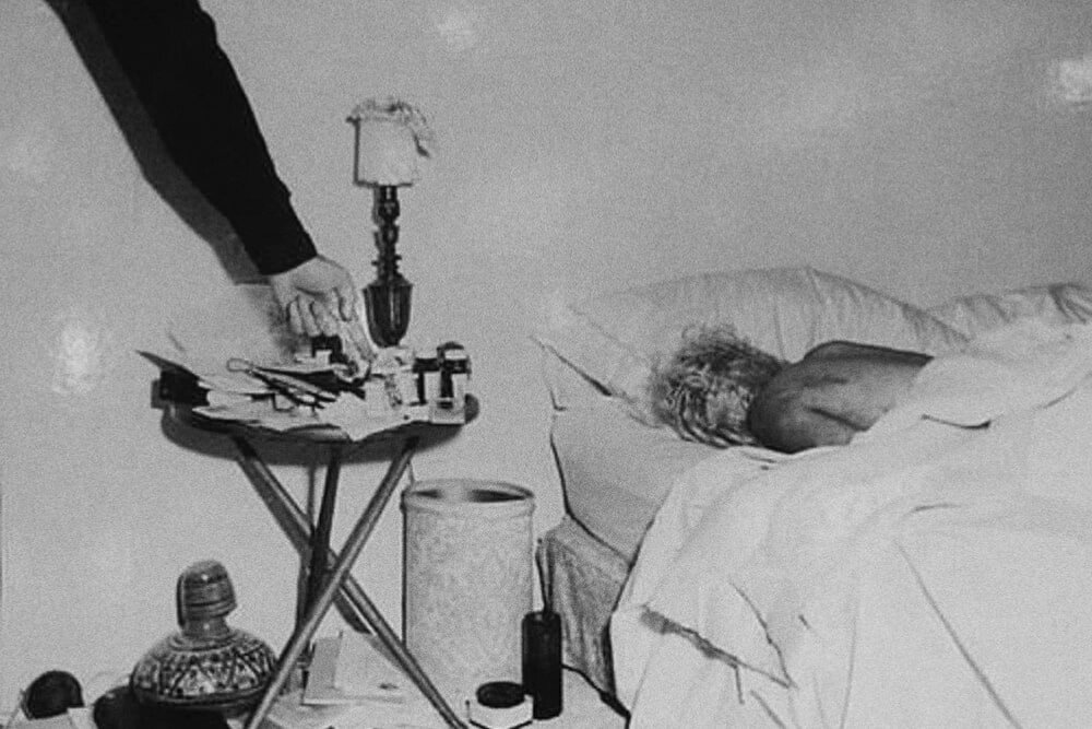 Marilyn Monroe Deathbed