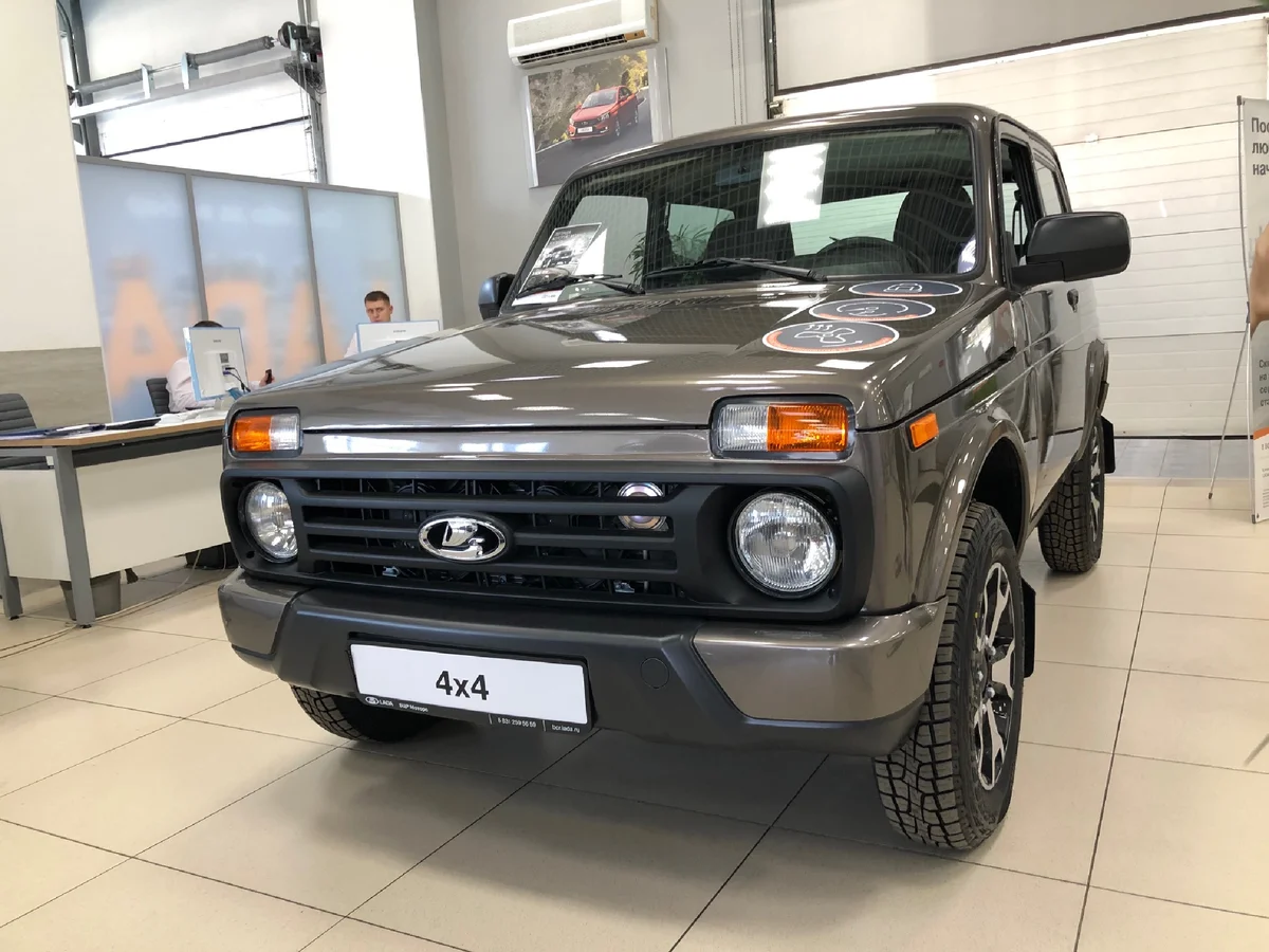 Lada 4x4 Нива 2020 салон