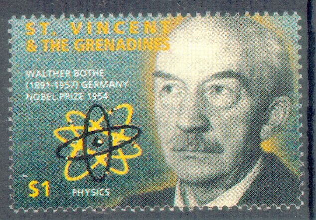 Вальтер Вильгельм Георг Боте 1891 - 1957,  лауреат Нобелевской премии по физике за 1954 год.