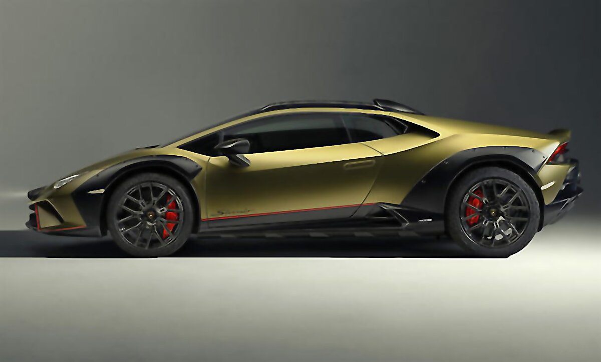 Lamborghini Huracán Sterrato поставили на вседорожные шины и увеличили клиренс
