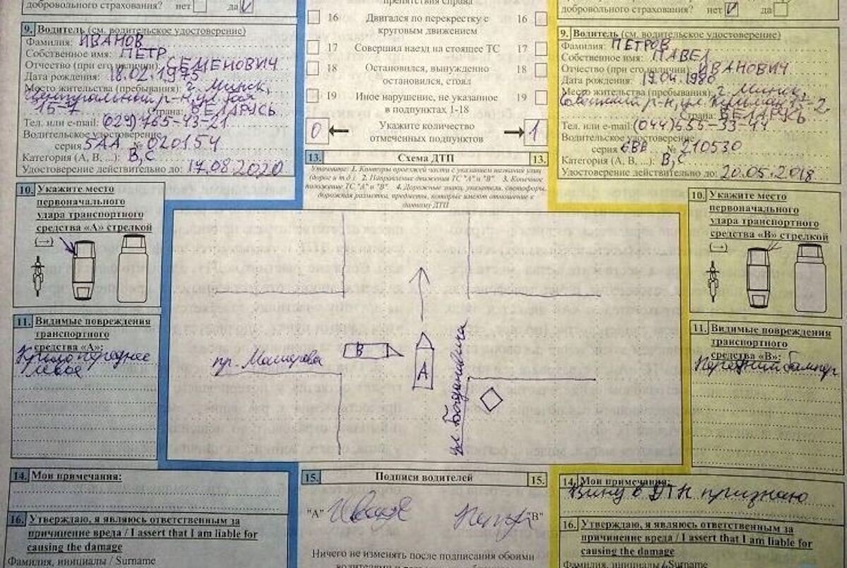 Гродненка после аварии оформила европротокол, а денег на ремонт не хватило!  Что теперь делать по закону? | Новости Гродно s13.ru | Дзен