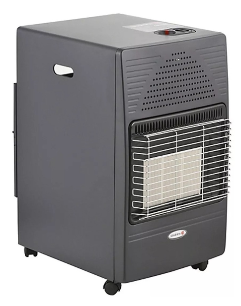 Греет, но при сгорании газ идет в комнату