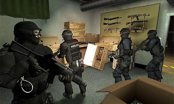 Скриншот из игры SWAT 4