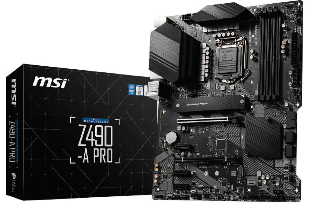 MSI плата на z490