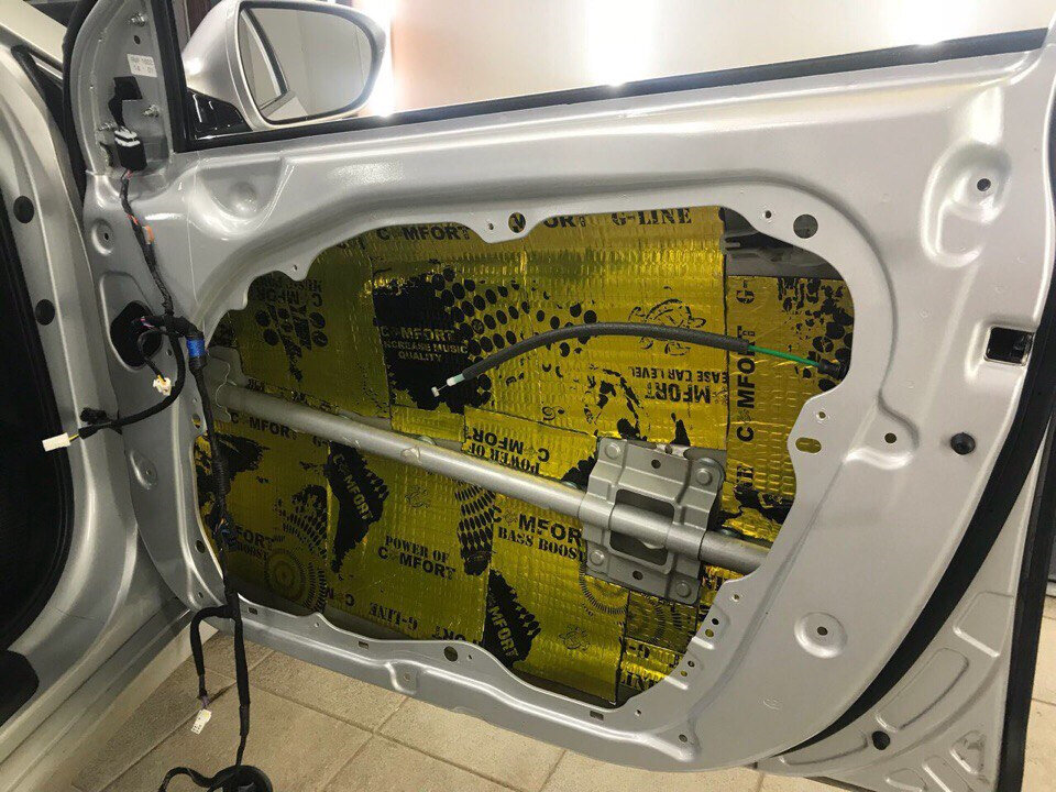 Внутренняя шумоизоляция 