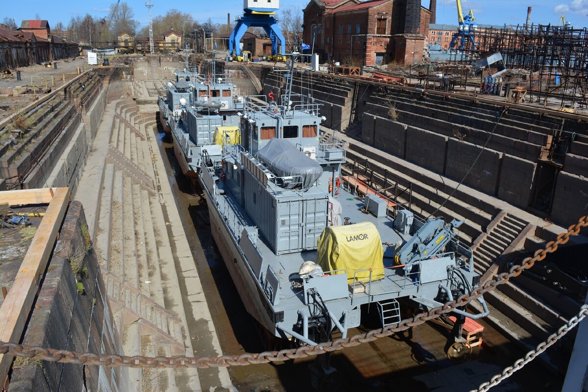 Док после ремонтаДок во