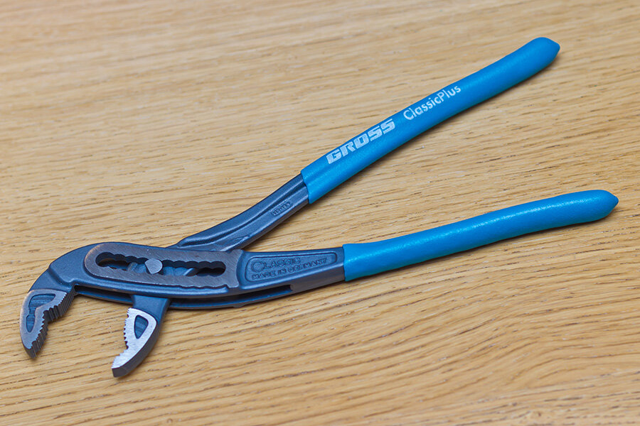 Переставные клещи GROSS 240 мм 15715. (Источник: фото автора)