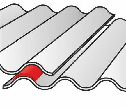 Герметизация стыков при монтаже кровли
