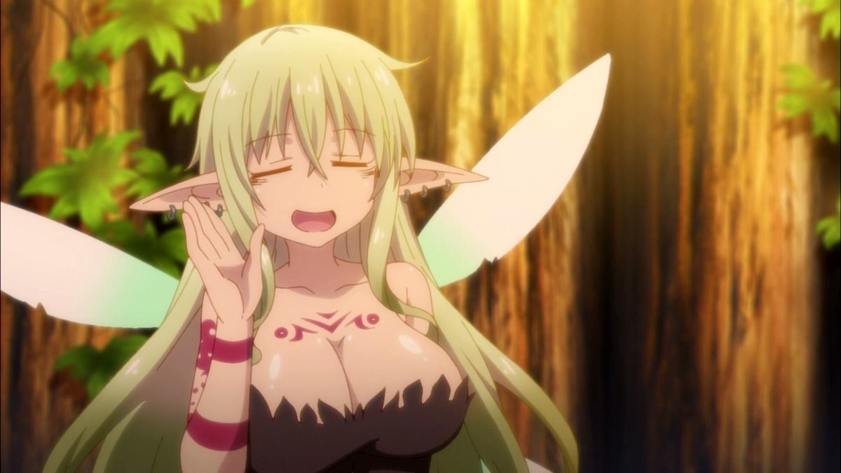 Кадр из аниме "Межвидовые рецензенты "