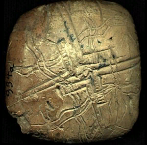 Предположительно карта мира у древних Шумер