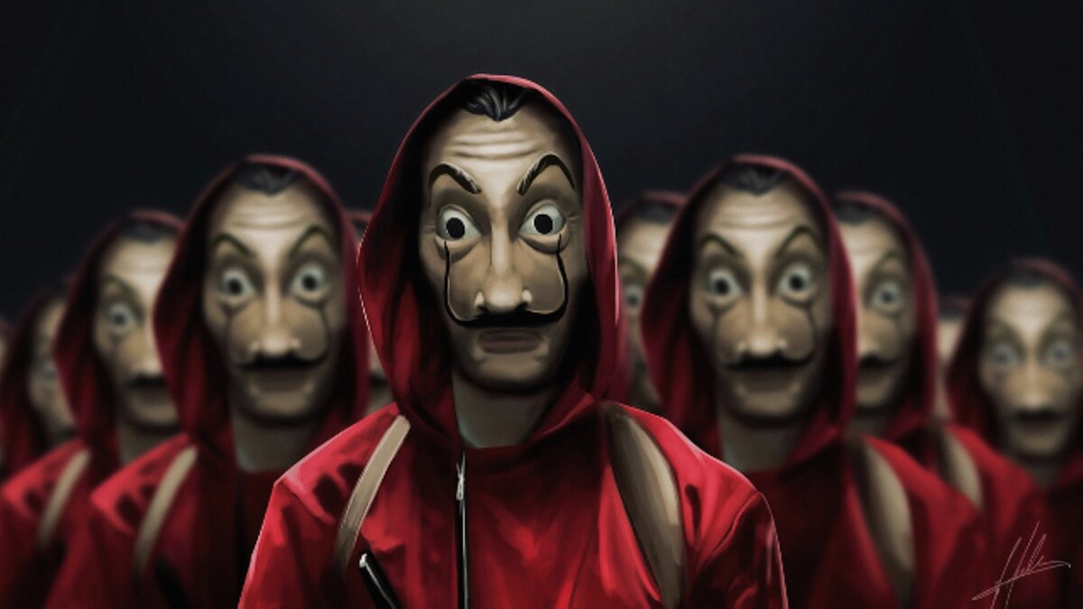 Сериал «Бумажный дом» / Money heist / La Casa de papel