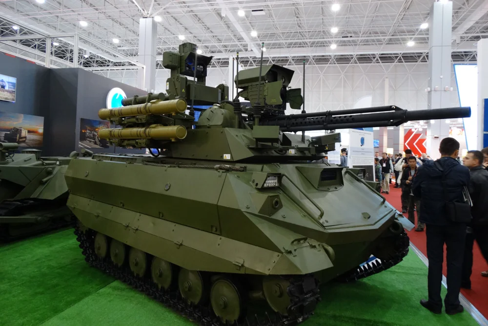 Уран-9, робот огневого прикрытия