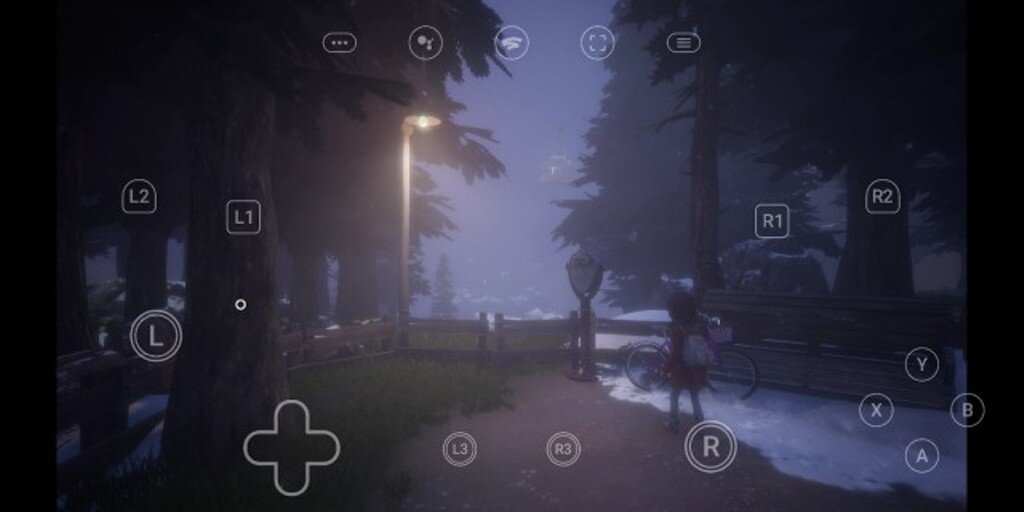 Сенсорный геймпад
