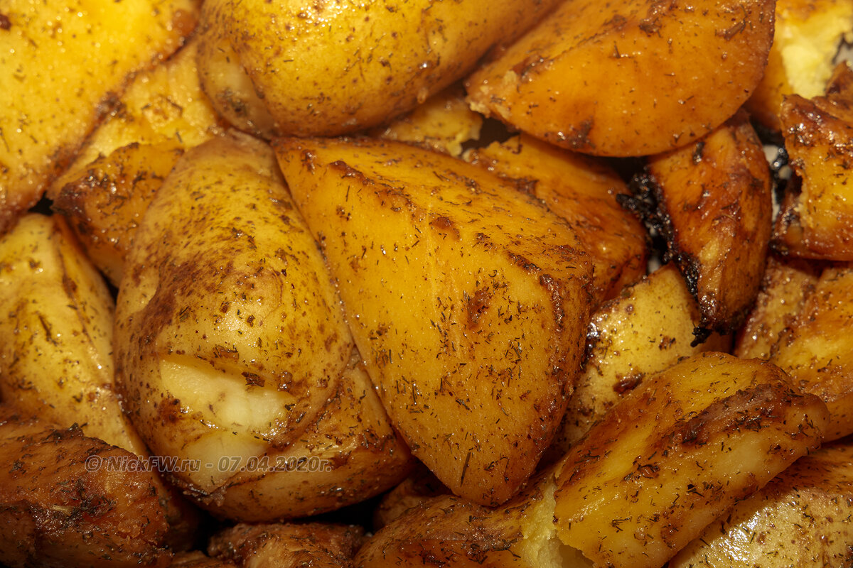 Картошка в соевом соусе... © NickFW.ru - 07.04.2020г.