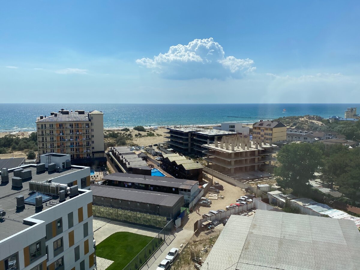 Вид с балкона 